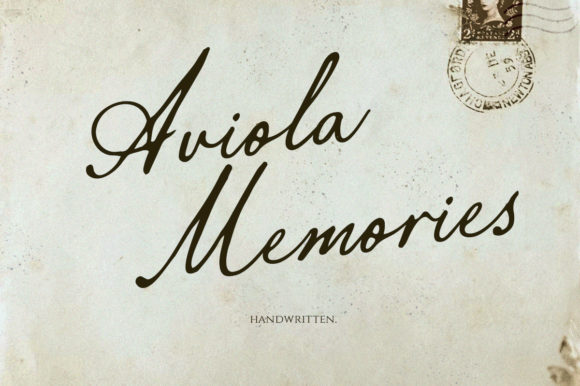 Aviola Memories: A Font That Adds Character to Your Brand