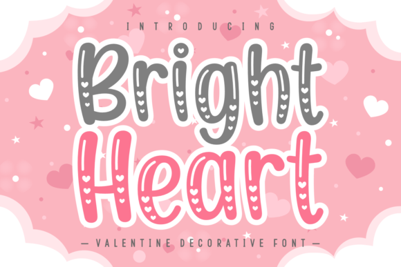 Bright Heart Font Review: A Festive Typographic Gem