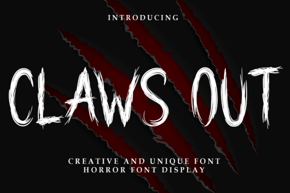 Claws Out Font: A Bold Choice for Branding and Design