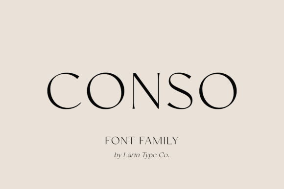 Conso: A Versatile Sans Serif Font for Crafters and Product Creators