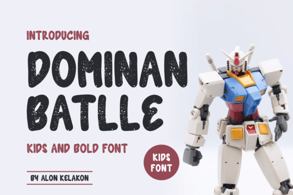 Dominan Battle Font: A Friendly Display for Branding Projects