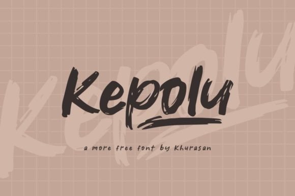 Kepolu: A Font That Speaks with Grace