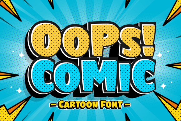 Oops Comic: A Font That Adds Personality to Your Brand