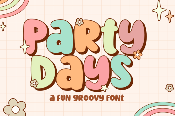 Party Days Font: A Playful Accent for Your Craft Projects