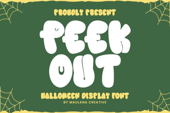 Peek Out Font: A Joyful Addition to Editorial Design