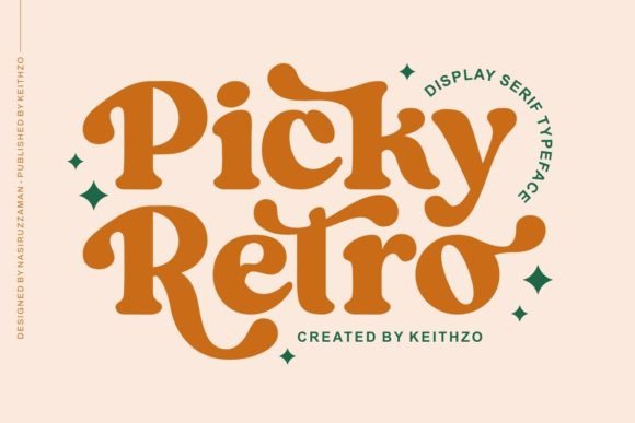 Picky Retro: A Bold Choice for Digital Branding