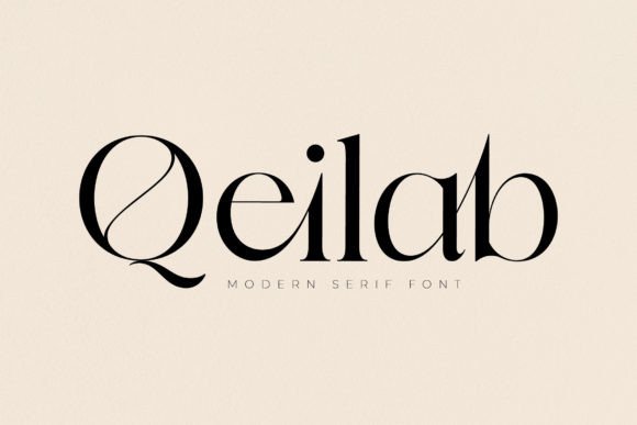 Qeilab: A Serif Font That Balances Elegance and Modernity