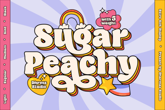 Sugar Peachy: A Font That Adds Flavor to Your Web Design