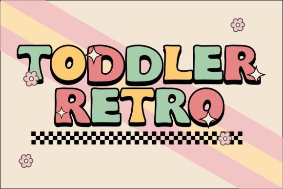 Toddler Retro Font: A Designer’s Take on Youthful Elegance