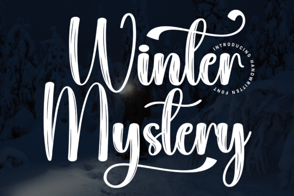 Winter Mystery Font: A Versatile Script for Editorial Design