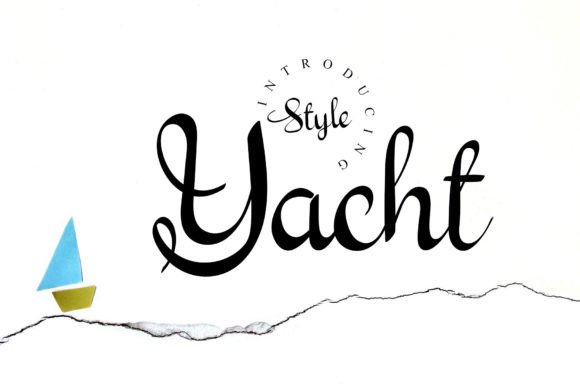 Yacht: A Script Font That Elevates Your Brand