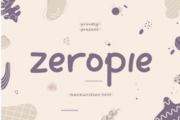 Zeropie: A Script Font That Elevates Your Web Design