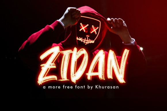 Zidan: A Modern Display Font for Bold Branding